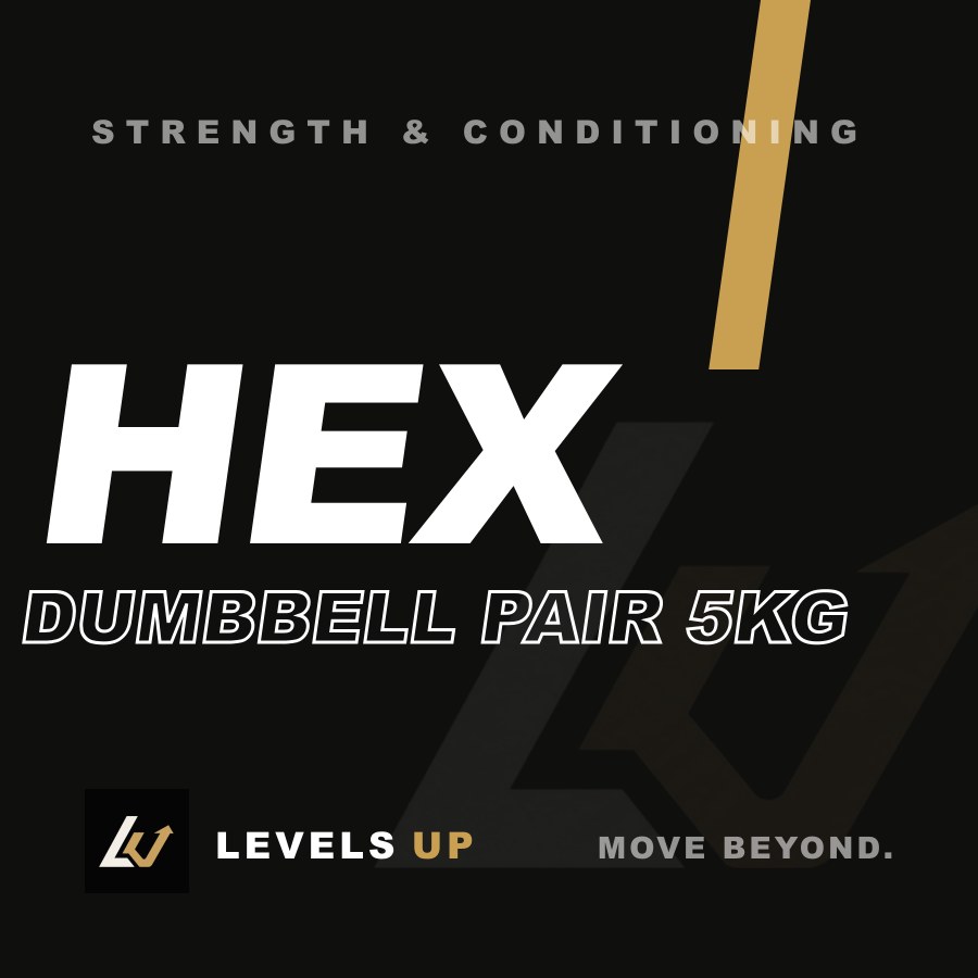 LU Hex Dumbbell Pair 5kg